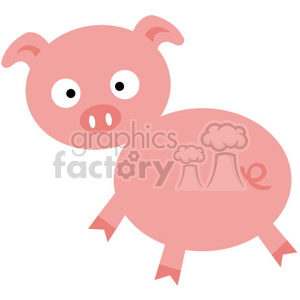Custom Bumper Stickers on Baby Cartoon Pigs