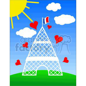Images and Places, Pictures and Info: cute eiffel tower cartoon
