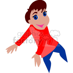 Boy Dancing Clipart