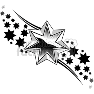Point Star Tattoos on Stars Tattoo Design