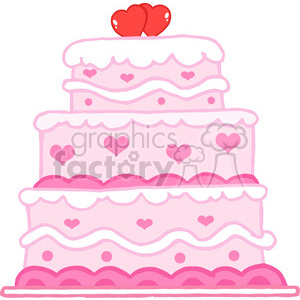  Birthday Cakes on Royalty Free Cartoon Happy Birthday Cake Clip Art Image  Picture Art