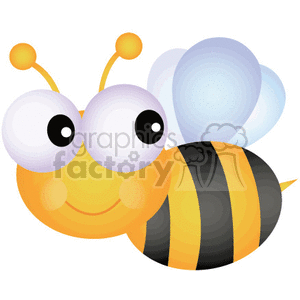 cute cartoon bees