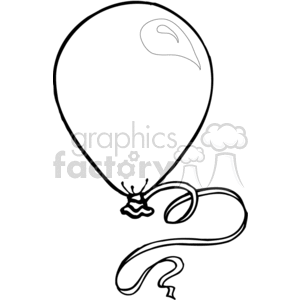 Balloon On String