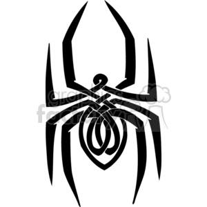 Royaltyfree clipart picture of a Tattoo spider This image you download is 