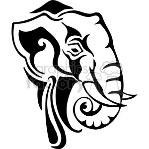 Logo Design Clipart on Royalty Free Elephant Logo Design Clip Art Image  Picture Art   385489