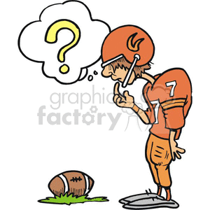 Royalty-Free funny football player character 169101 vector ...