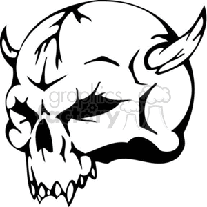 Flames Clip  on Skull Clip Art  Pictures  Vector Clipart  Royalty Free Images   1
