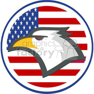 American Flag Vector on 2379 Royalty Free American Eagle American Head With Usa Flag Jpg