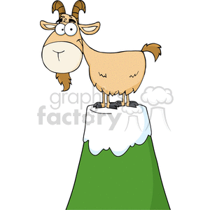  Cartoons on Cartoon Mountain Goat
