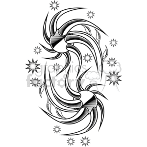  Graphic Design School on Royalty Free Spiral Flower Tattoo Design Clip Art Image  Picture Art