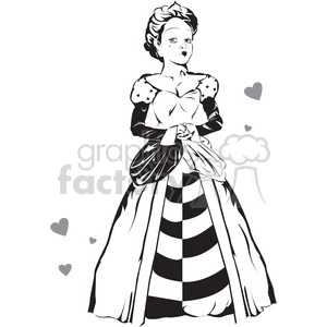 Royalty-Free alice in wonderland queen of hearts 398012 vector clip art ...